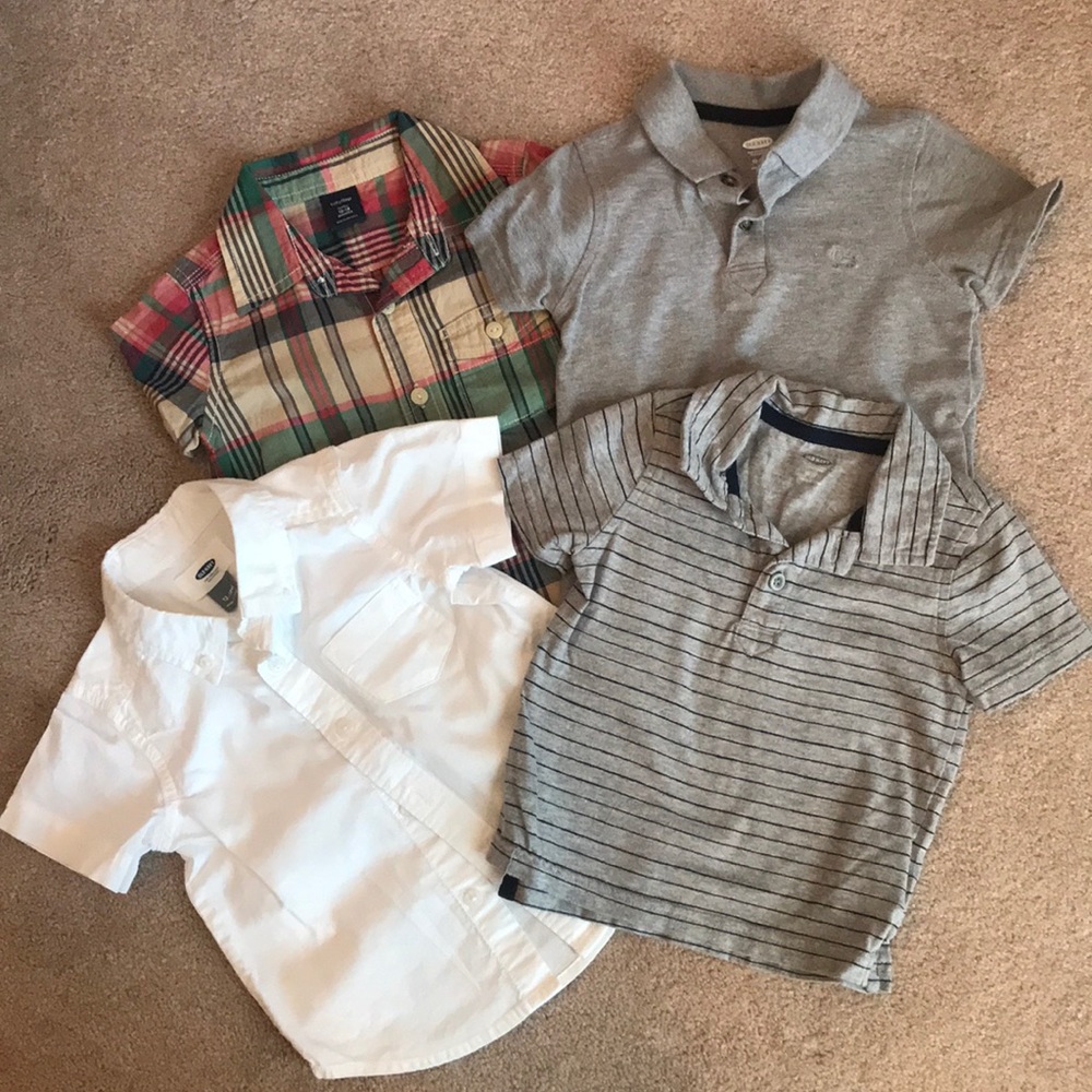 Baby Boy Set of Collared Shirts